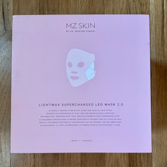 MZ Skin LED 2.0 LightMAX Supercharged LED Mask - BRAND NEW IN SEALED BOX - Picture 5 of 12